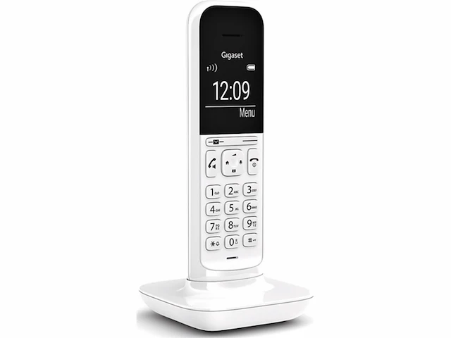 Gigaset cl390hx draadloze design telefoon uitbreiding dect handset met handsfreefunctie wit - afbeelding 1 van  2
