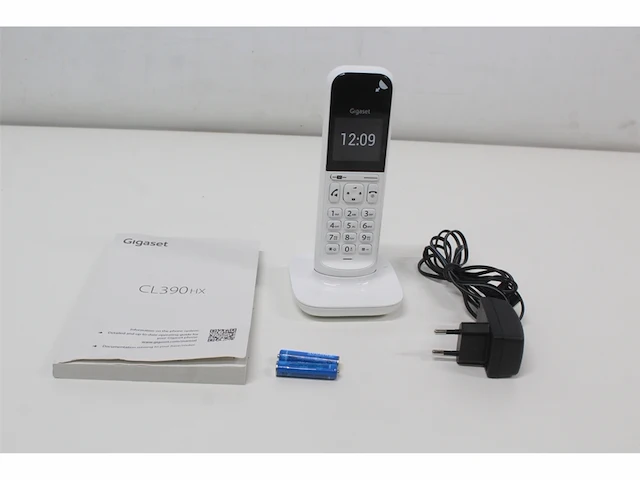 Gigaset cl390hx draadloze design telefoon uitbreiding dect handset met handsfreefunctie wit - afbeelding 2 van  2