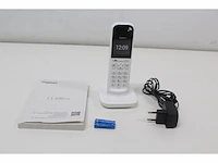 Gigaset cl390hx draadloze design telefoon uitbreiding dect handset met handsfreefunctie wit - afbeelding 2 van  2