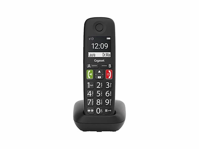 Gigaset e290 senioren dect telefoon met extra grote toetsen - afbeelding 1 van  3