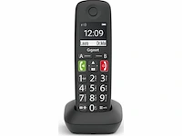 Gigaset e290e hx losse handset tbv uitbreiding zwart - afbeelding 1 van  3