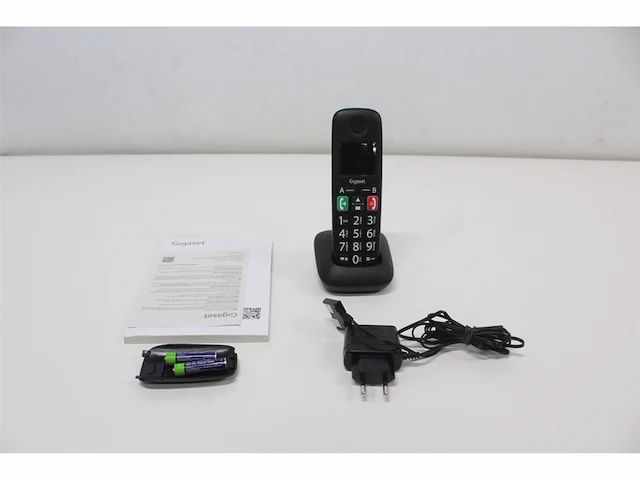 Gigaset e290e hx losse handset tbv uitbreiding zwart - afbeelding 2 van  2