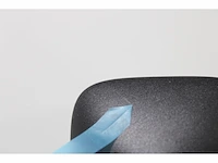 Gigaset e290ehx draadloze handset voor senioren om verbinding te maken met uw dect basisstation zeer grote en verlichte knoppen extra luid geluid compatibel met gehoorapparaat zwart - afbeelding 3 van  3