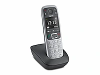 Gigaset e560 draadloze telefoon - voor seniorennoodoproeptoets voor 4 sos-nummers zilver - afbeelding 1 van  5