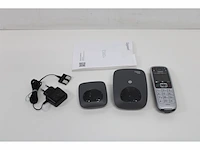Gigaset e560 draadloze telefoon - voor seniorennoodoproeptoets voor 4 sos-nummers zilver - afbeelding 5 van  5