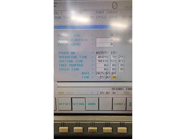 Gildemeister - ctx 400 - cnc lathe - 2001 - afbeelding 15 van  22