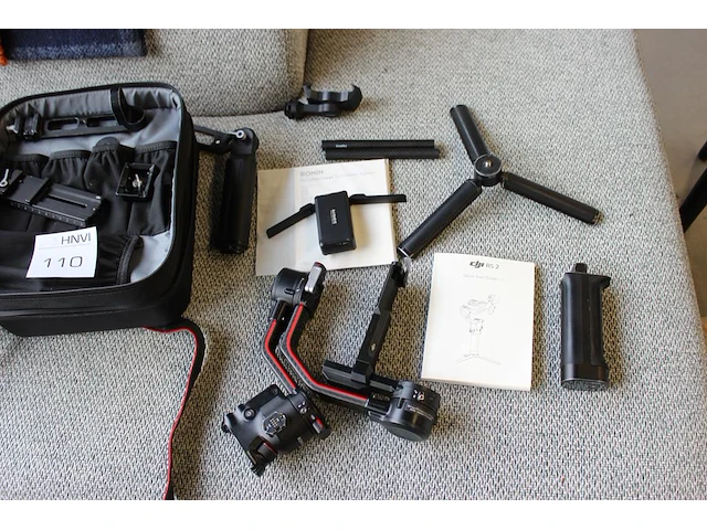 Gimbal dji rs 2 in flightcase. - afbeelding 1 van  3