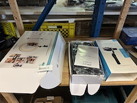 Gimbal voor smartphone, 1x led ringlamp op statief