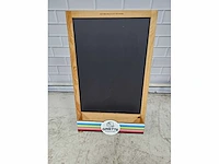 Ginette - dubbelzijdig stoepbord - ongebruikt - afbeelding 2 van  4