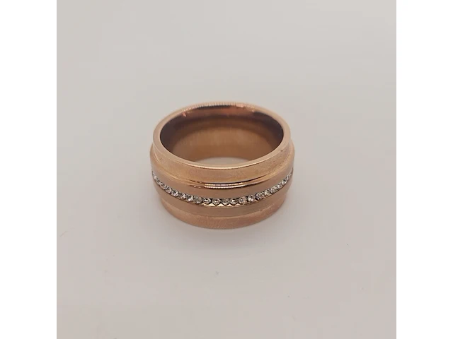 Gioielli dames ring - nieuw - stenen zijn geen natuurlijke diamanten - afbeelding 1 van  3