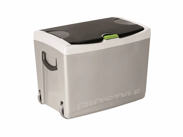 Gio'style koelbox shiver 42 met wielen 43 liter grijs - afbeelding 1 van  6
