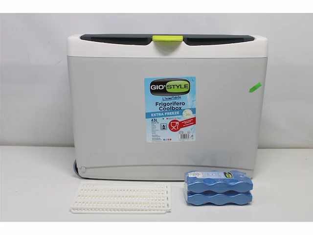 Gio'style koelbox shiver 42 met wielen 43 liter grijs - afbeelding 5 van  6