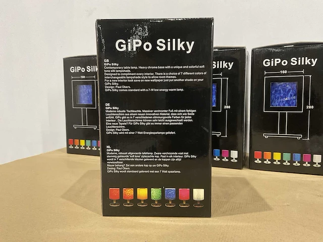 Gipo silky tafellamp (40x) - afbeelding 8 van  8