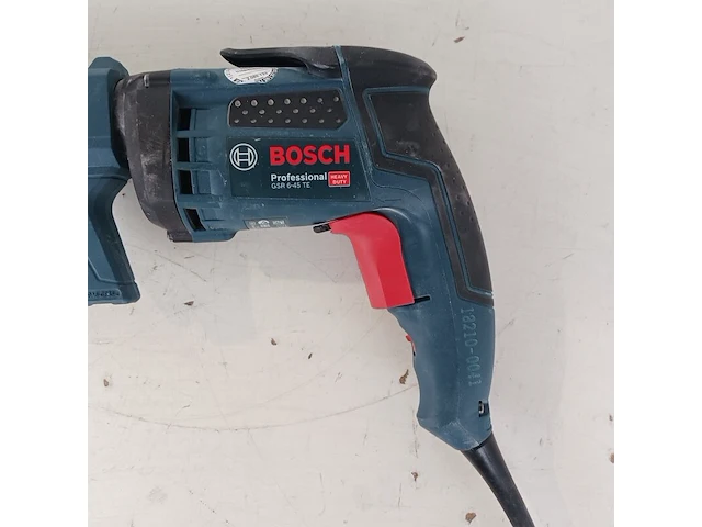 Gipsschroefmachine - 230v, bosch, gsr 6-45 te, 2016 - afbeelding 5 van  12