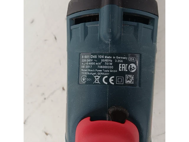 Gipsschroefmachine - 230v, bosch, gsr 6-45 te, 2016 - afbeelding 12 van  12