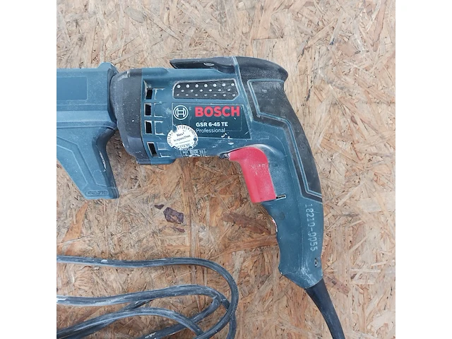 Gipsschroefmachine - 230v bosch, gsr 6-45 te, bouwjaar 2017 - afbeelding 3 van  10
