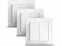 Gira schakelmateriaal senic triple friends of hue smart switch-white glossy - afbeelding 1 van  2