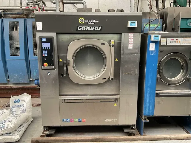 Girbau hs6057 industriële textielwasmachine - afbeelding 5 van  12