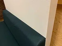 Gispen - ellen lounge - verrijdbare werkplek met een uitschuifbaar en in hoogte verstelbaar blad 140x130x142cm - afbeelding 4 van  12