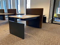 Gispen cimo - 2 persoons slinger werkplek zit-zit 140x80 - afbeelding 9 van  18