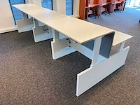 Gispen cimo - 6 persoons zit-sta snelslinger workbench 140x80 - afbeelding 2 van  18