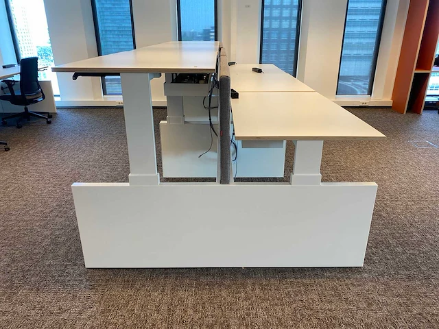 Gispen cimo - 6 persoons zit-sta snelslinger workbench 140x80 - afbeelding 4 van  18