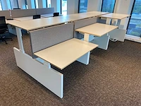 Gispen cimo - 6 persoons zit-sta snelslinger workbench 140x80 - afbeelding 1 van  18