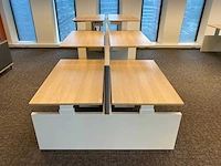 Gispen cimo - 6 persoons zit-sta snelslinger workbench 140x80 - afbeelding 6 van  25