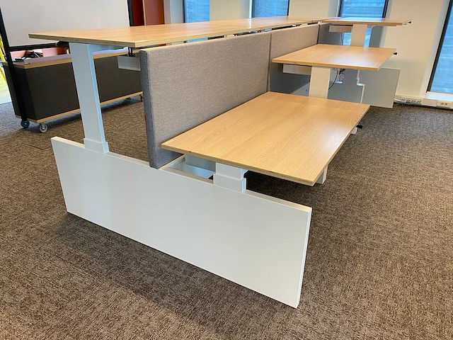 Gispen cimo - 6 persoons zit-sta snelslinger workbench 140x80 - afbeelding 9 van  25