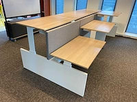 Gispen cimo - 6 persoons zit-sta snelslinger workbench 140x80 - afbeelding 10 van  25
