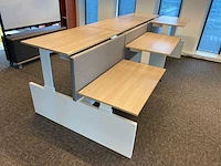 Gispen cimo - 6 persoons zit-sta snelslinger workbench 140x80 - afbeelding 11 van  25