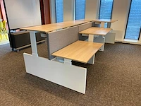 Gispen cimo - 6 persoons zit-sta snelslinger workbench 140x80 - afbeelding 13 van  25