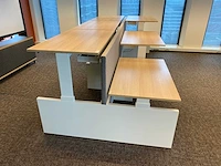 Gispen cimo - 6 persoons zit-sta snelslinger workbench 140x80 - afbeelding 17 van  25