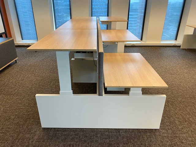 Gispen cimo - 6 persoons zit-sta snelslinger workbench 140x80 - afbeelding 18 van  25