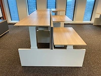 Gispen cimo - 6 persoons zit-sta snelslinger workbench 140x80 - afbeelding 18 van  25