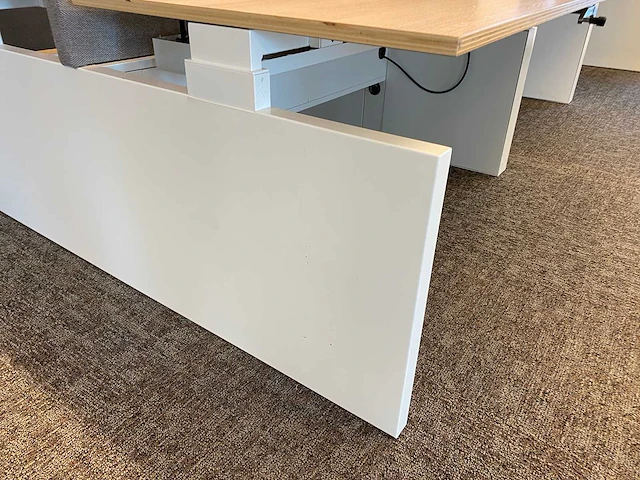 Gispen cimo - 6 persoons zit-sta snelslinger workbench 140x80 - afbeelding 24 van  25