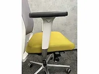 Gispen zinn - ergonomische bureaustoel - olijfgroen (2x) - afbeelding 3 van  16
