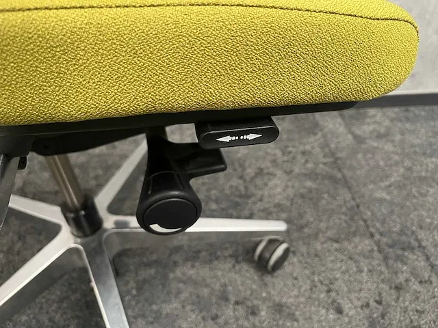 Gispen zinn - ergonomische bureaustoel - olijfgroen (2x) - afbeelding 6 van  16