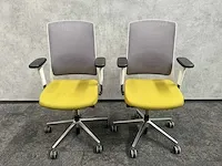 Gispen zinn - ergonomische bureaustoel - olijfgroen (2x) - afbeelding 9 van  16