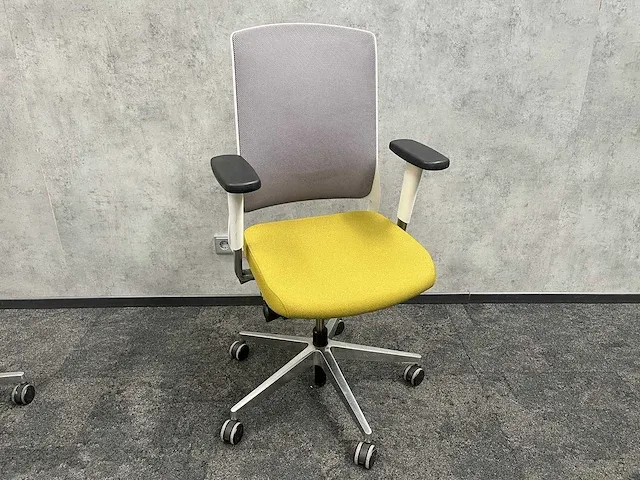 Gispen zinn - ergonomische bureaustoel - olijfgroen (2x) - afbeelding 10 van  16