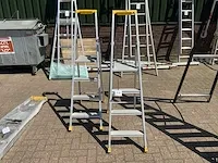 Giss 796774 aluminium trapladder (2x) - afbeelding 3 van  8