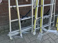 Giss 868085 2 x 8 aluminium ladder (2x) - afbeelding 2 van  8