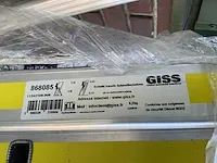 Giss 868085 2 x 8 aluminium ladder (2x) - afbeelding 6 van  8