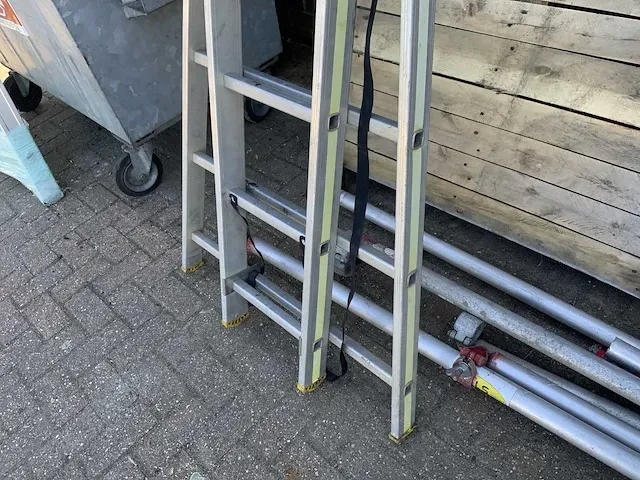 Giss 868086 2 x 10 aluminium ladder - afbeelding 3 van  5