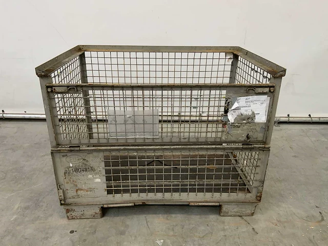 Gitterbox metaal 1250 x 970 x 840 mm - afbeelding 2 van  6