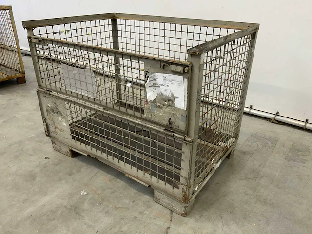 Gitterbox metaal 1250 x 970 x 840 mm - afbeelding 5 van  6