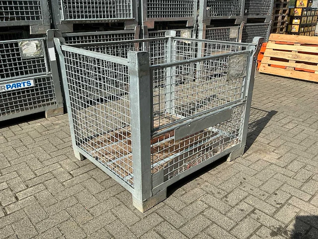 Gitterboxen/gaascontainers 10x (gegalvaniseerd, verzinkt) - afbeelding 1 van  10