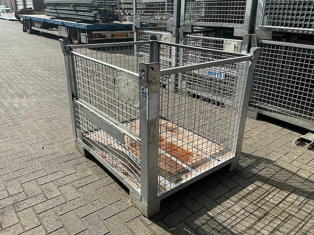 Gitterboxen/gaascontainers 10x (gegalvaniseerd, verzinkt) - afbeelding 4 van  10