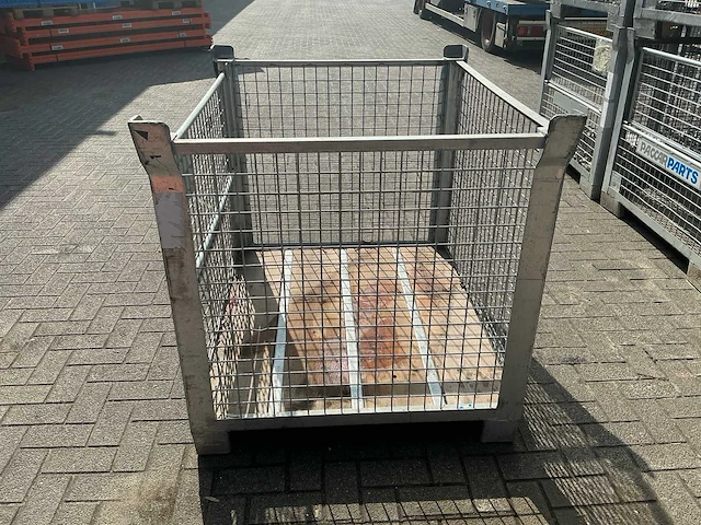 Gitterboxen/gaascontainers 10x (gegalvaniseerd, verzinkt) - afbeelding 5 van  10