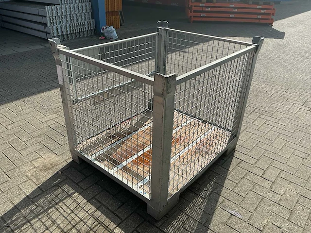 Gitterboxen/gaascontainers 10x (gegalvaniseerd, verzinkt) - afbeelding 6 van  10